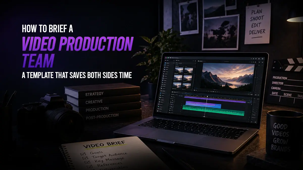 How to Brief a Video Production Team: A Template That Saves Both Sides Time