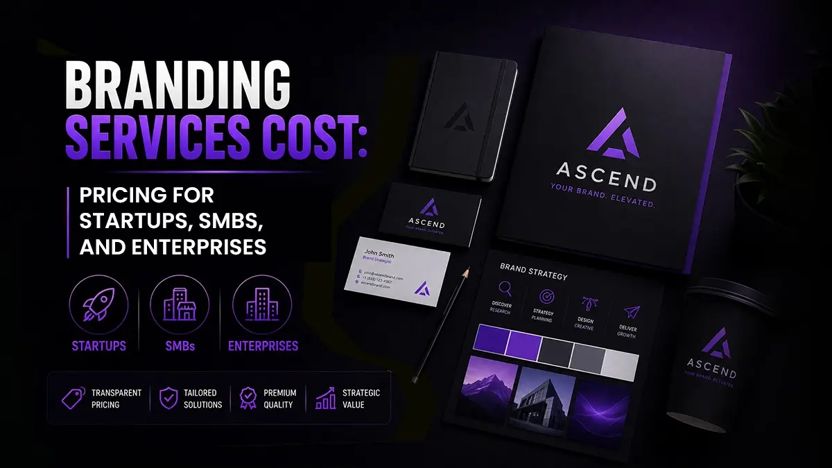Branding Services Cost in USA: 2026 Pricing for Startups, SMBs, and Enterprises