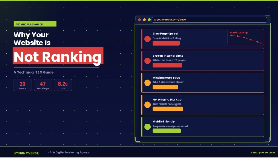 Why Your Website Is Not Ranking: A Technical SEO Guide
